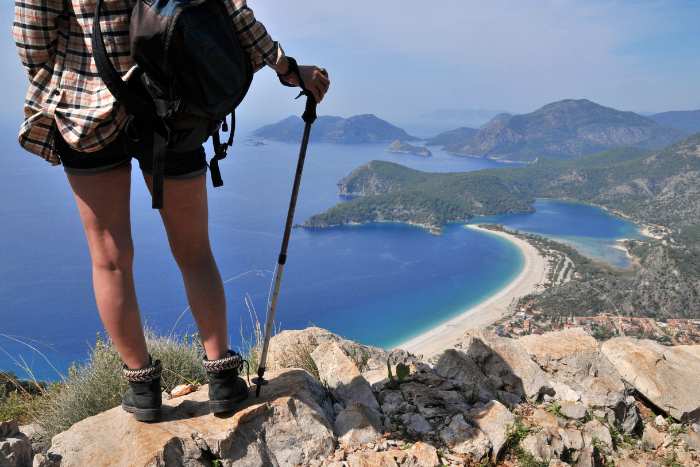 esempio di trekking al mare